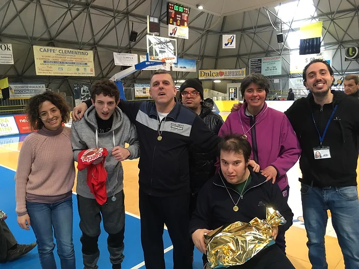 Gara di basket a Santarcangelo